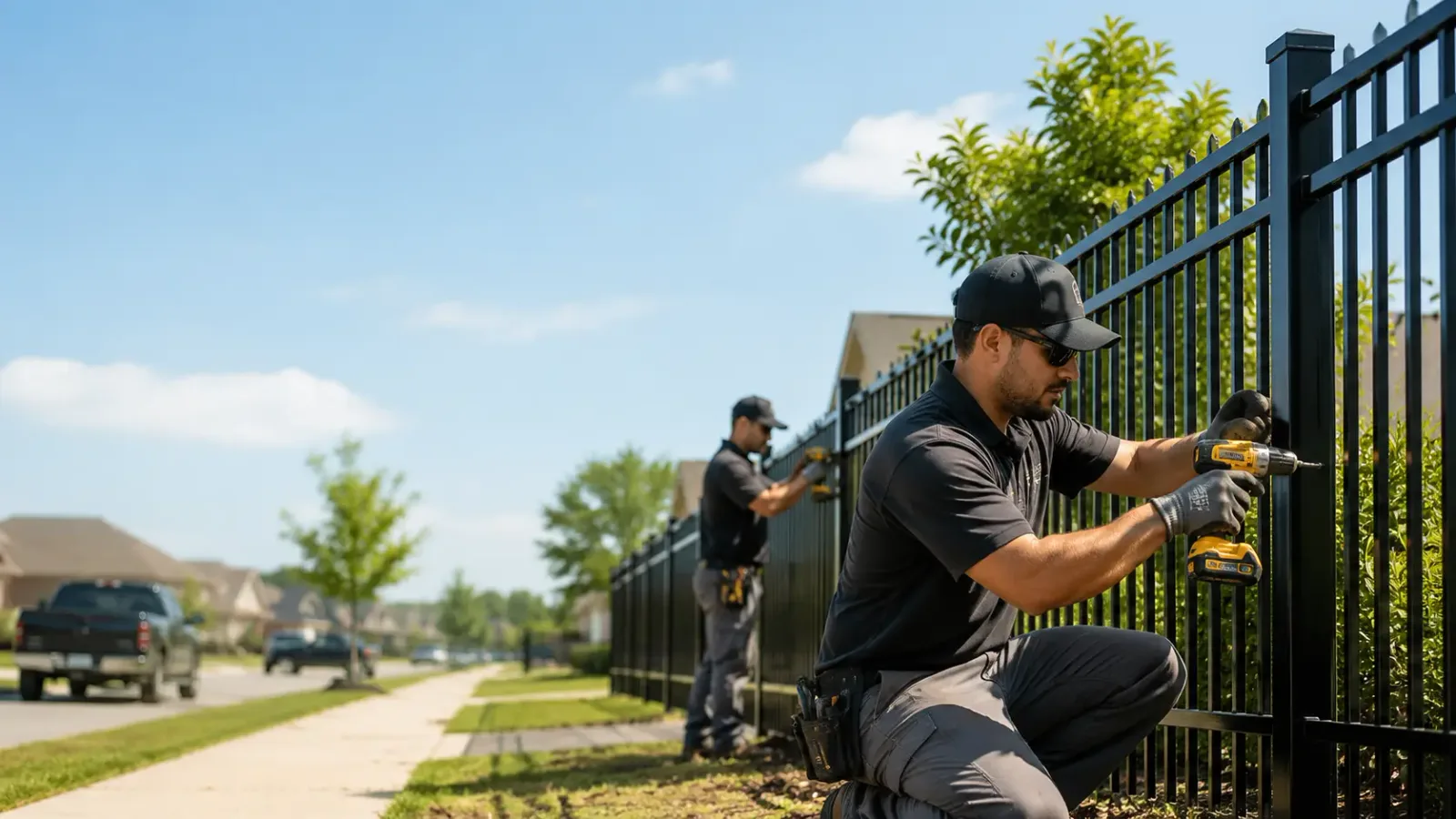 Metal Fence Installation in Wright, MN